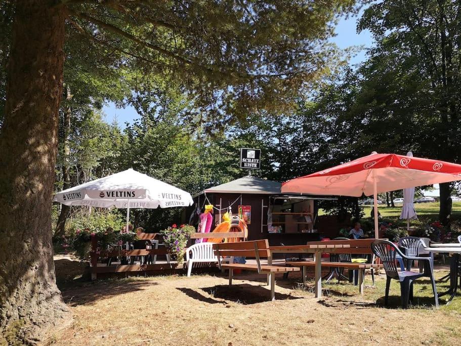 Haus Julia Direkt Am Hennesee Mitten Im Sauerland 梅舍德 外观 照片