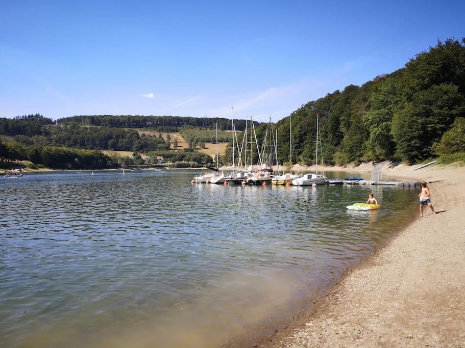 Haus Julia Direkt Am Hennesee Mitten Im Sauerland 梅舍德 外观 照片
